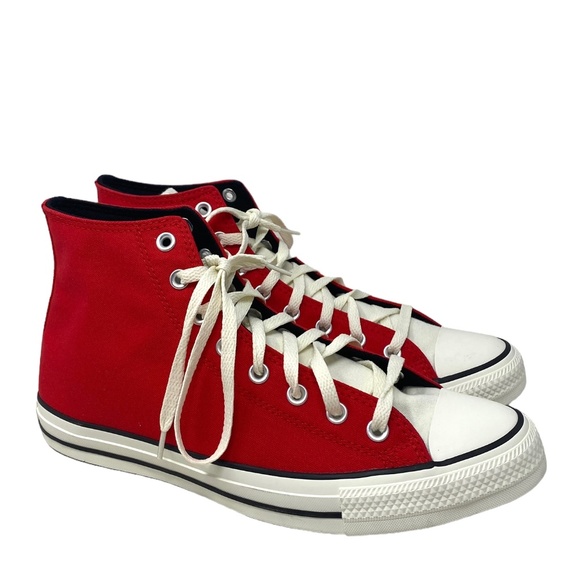 Converse Chuck Taylor Canvas High Top For Men Shoes Red White Sneaker A06008F - Picture 2 of 10